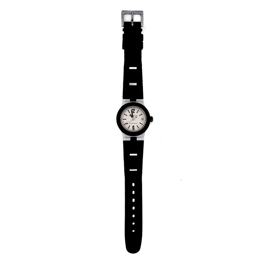 Bulgari Diagono Aluminum Rubber Quartz Watch – image 3