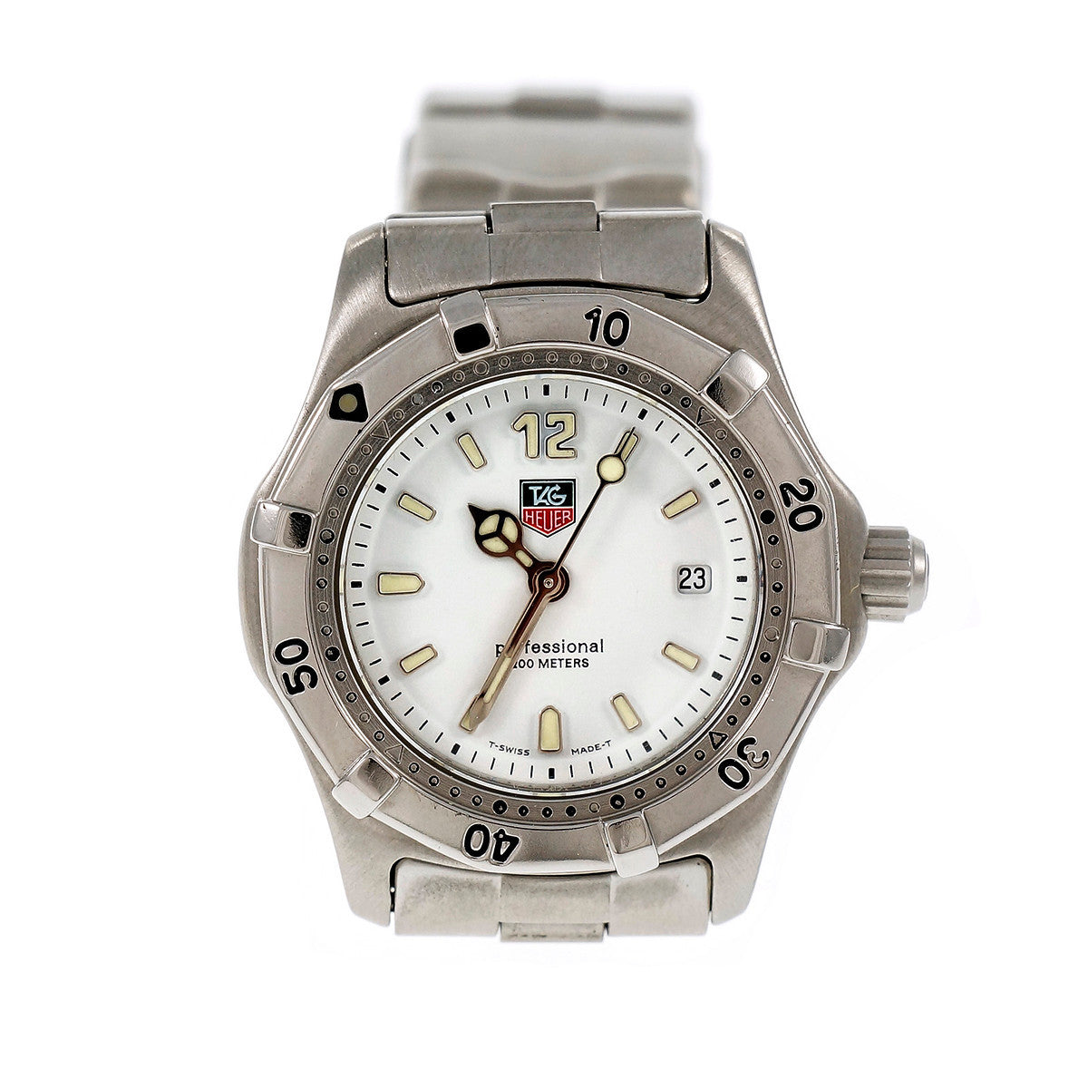 Ladies Tag Heuer Professional 200 Meters Stainless Steel