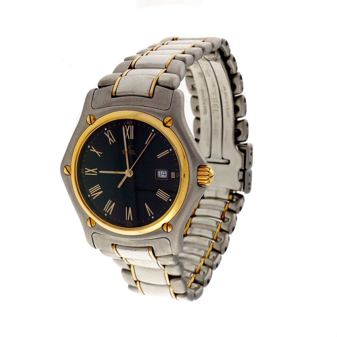 Ebel 1911 Quartz Steel Black Dial Wrist Watch – image 7