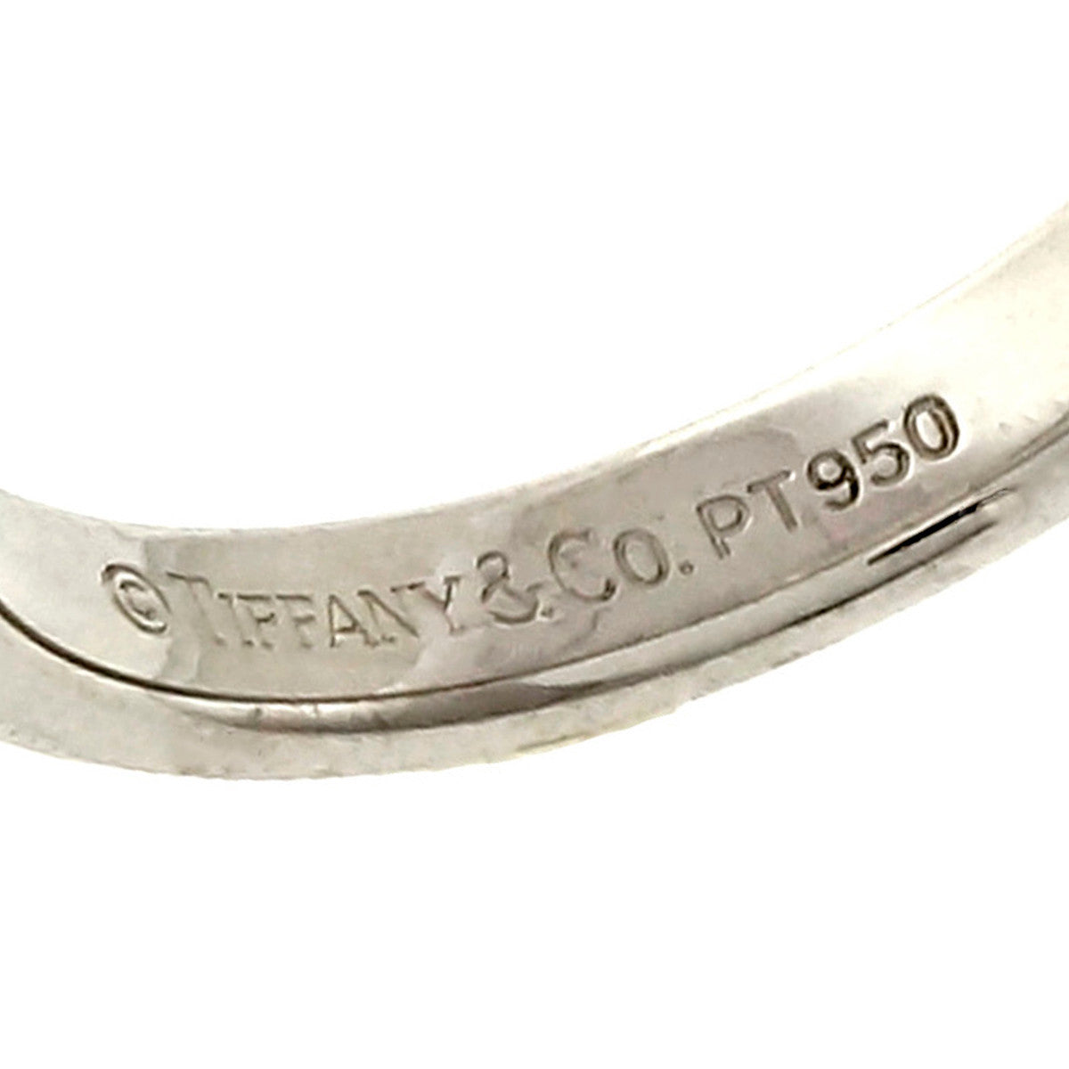 Tiffany & Co 3mm Platinum Wedding Band Ring – image 4