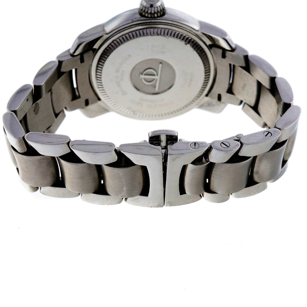 Baume & Mercier Black Dial Automatic Steel Capetown Wrist Watch – image 11