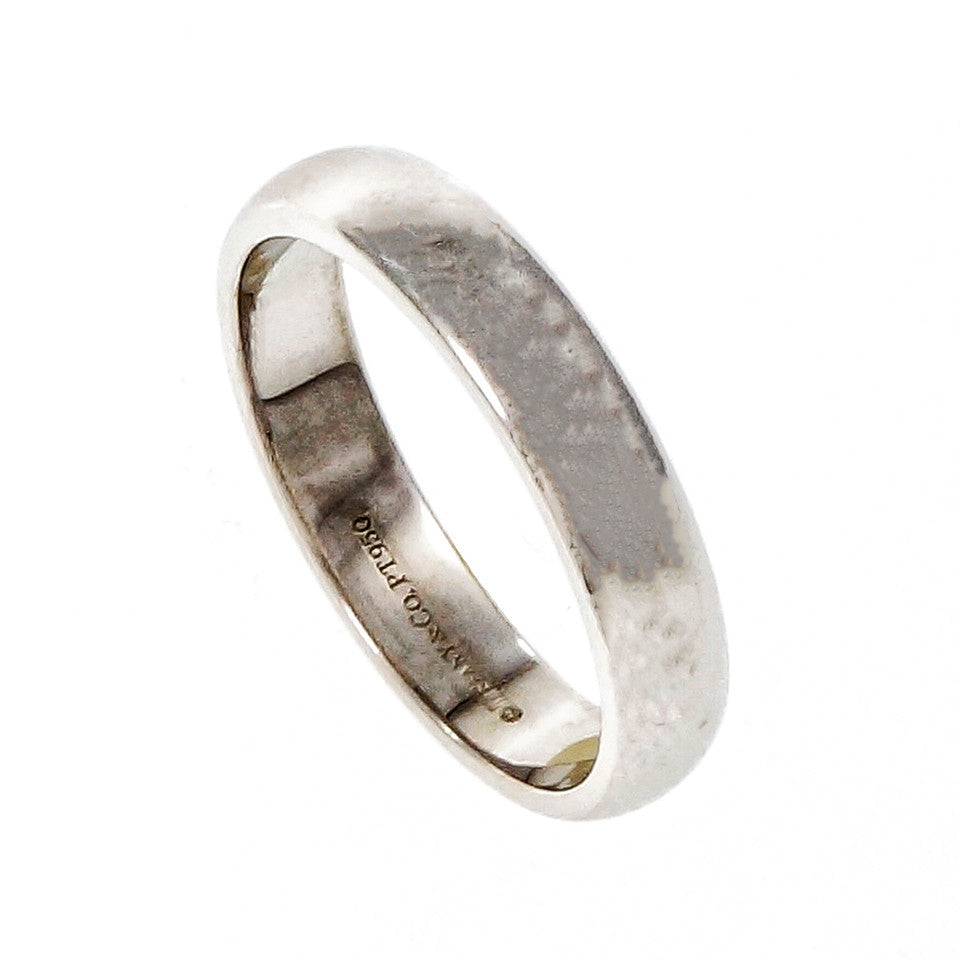 Tiffany & Co Lucida Wedding Band Ring Platinum – image 2