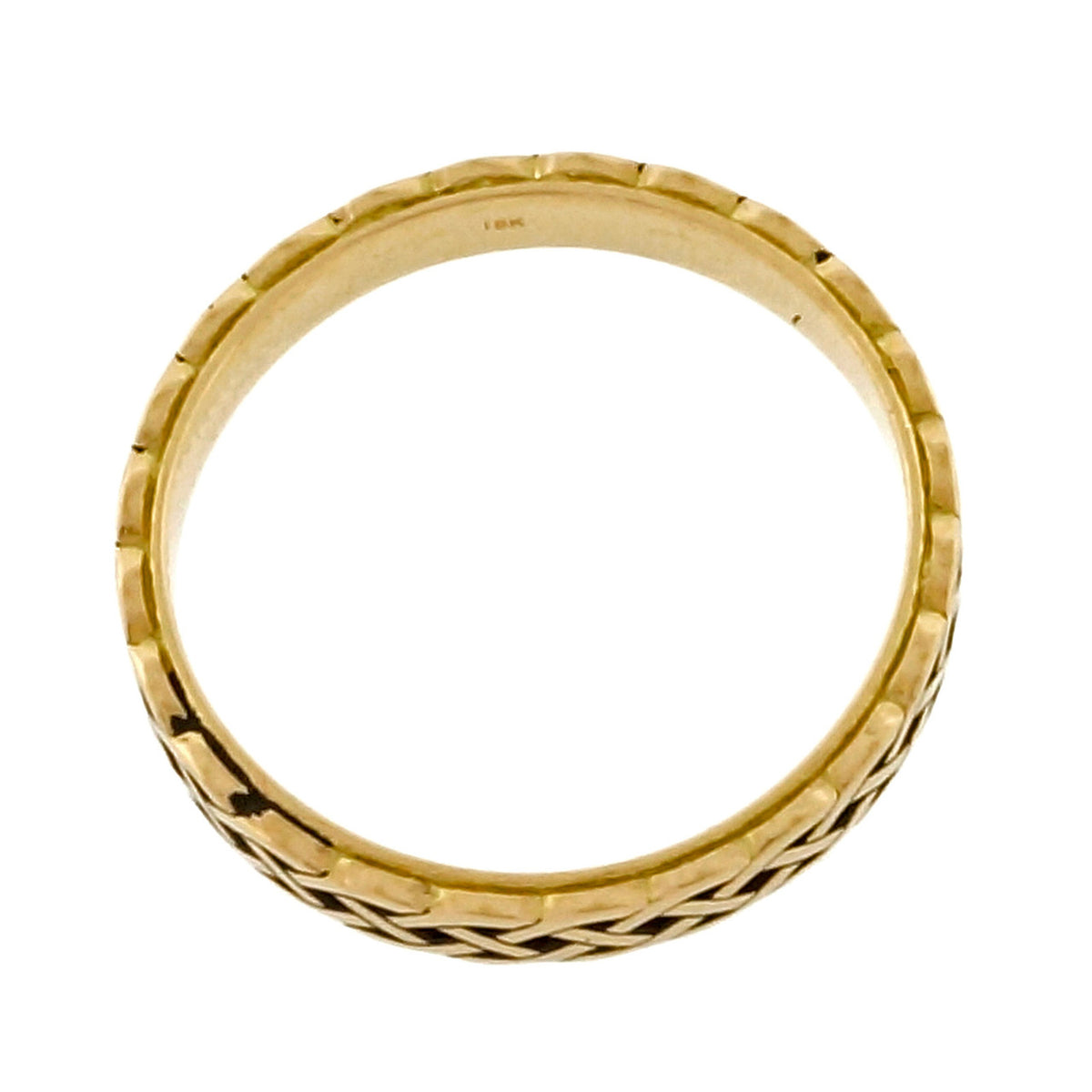 Celtic Woven 18k Yellow Gold 3mm Wide PSD Peter Suchy Designs – image 2