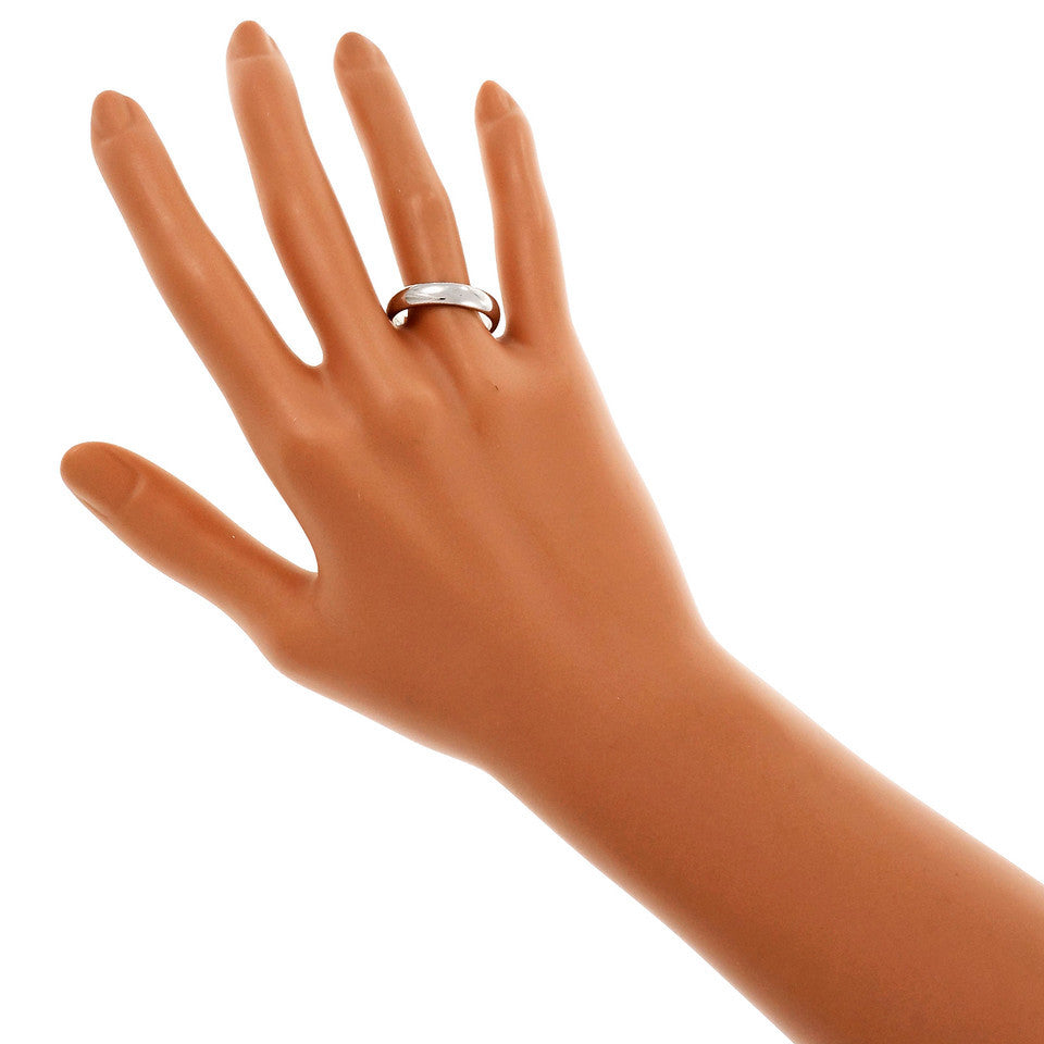Tiffany & Co Lucida Wedding Band Ring Platinum – image 4