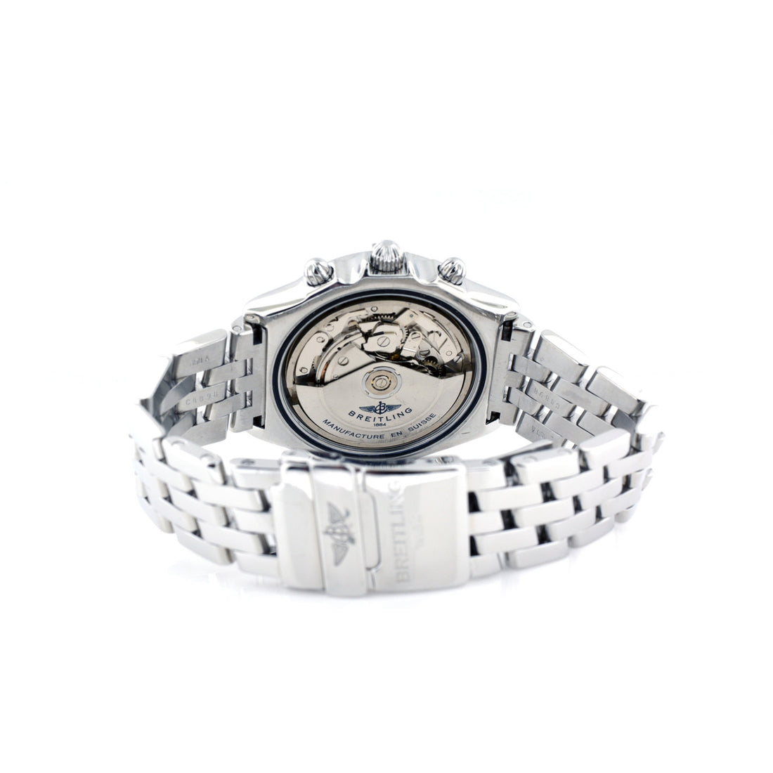 Breitling Crosswind Steel Automatic Chronograph A13055 White Dial – image 7