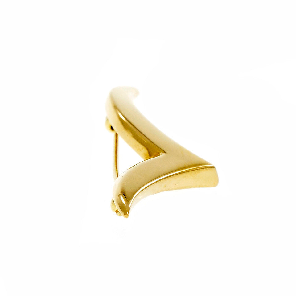 Tiffany & Co Medium Dove Seagull Pin 18k Yellow Gold – image 4