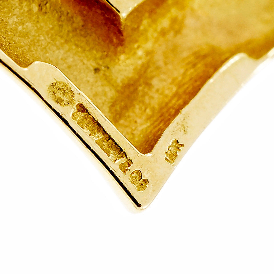 Tiffany & Co Medium Dove Seagull Pin 18k Yellow Gold – image 5