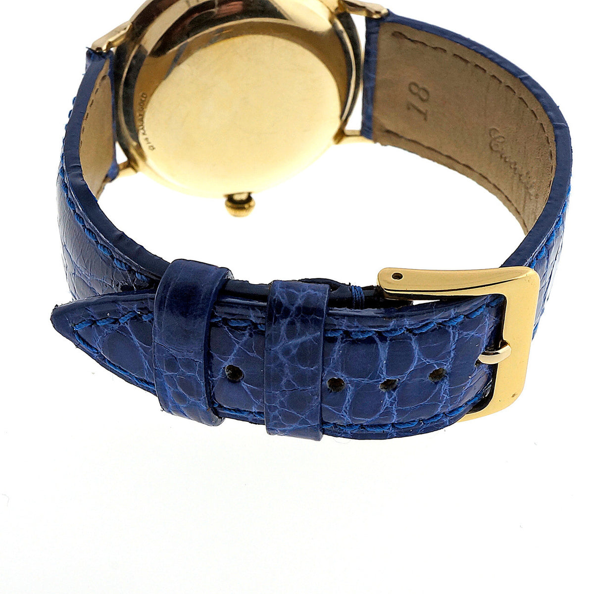 Seiko Yellow Gold Automatic Date Orange Dial Wristwatch – image 10