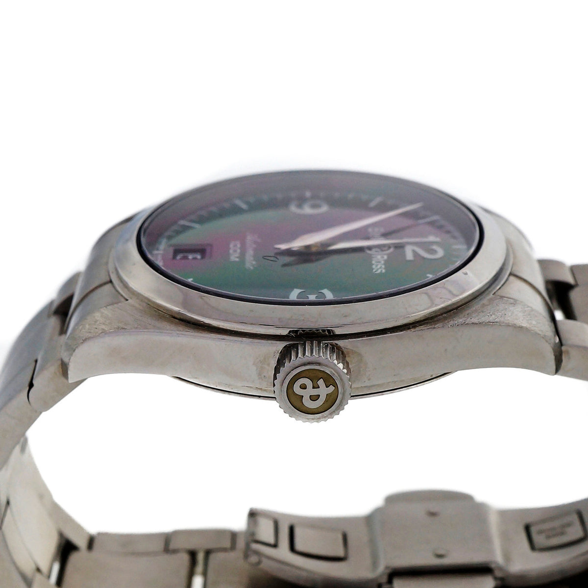 Bell & Ross Automatic Dante Steel Black Dial Wrist Watch – image 4
