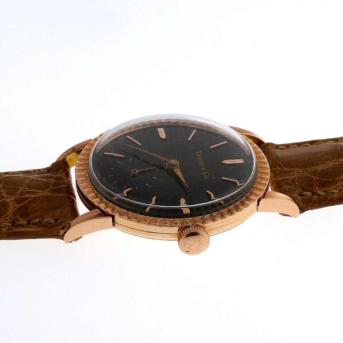 Tiffany & Co Longines Rose Gold Men's Wristwatch – image 4