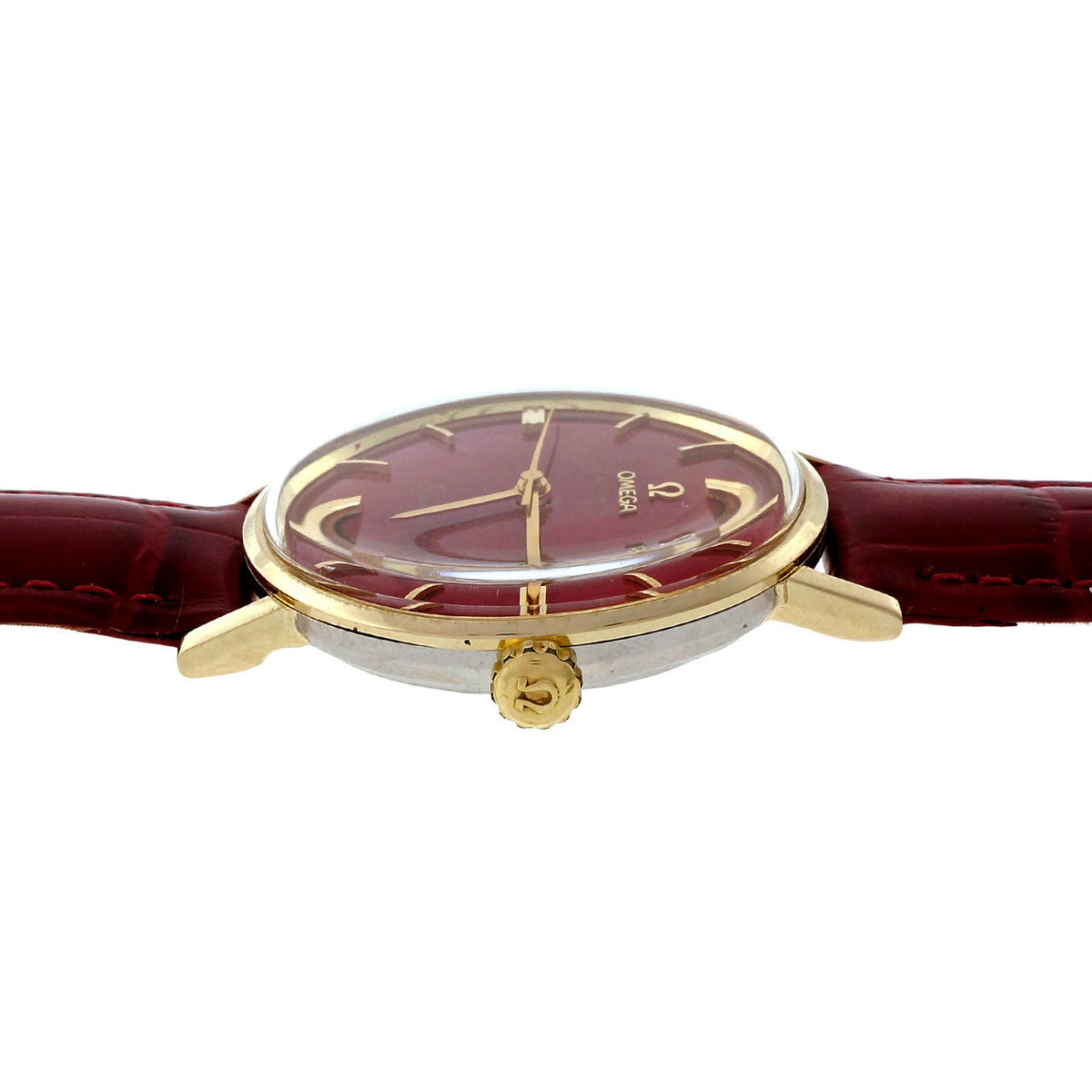 Omega Seamaster Steel Gold Automatic Strap Wrist Watch LL 6066 – image 4