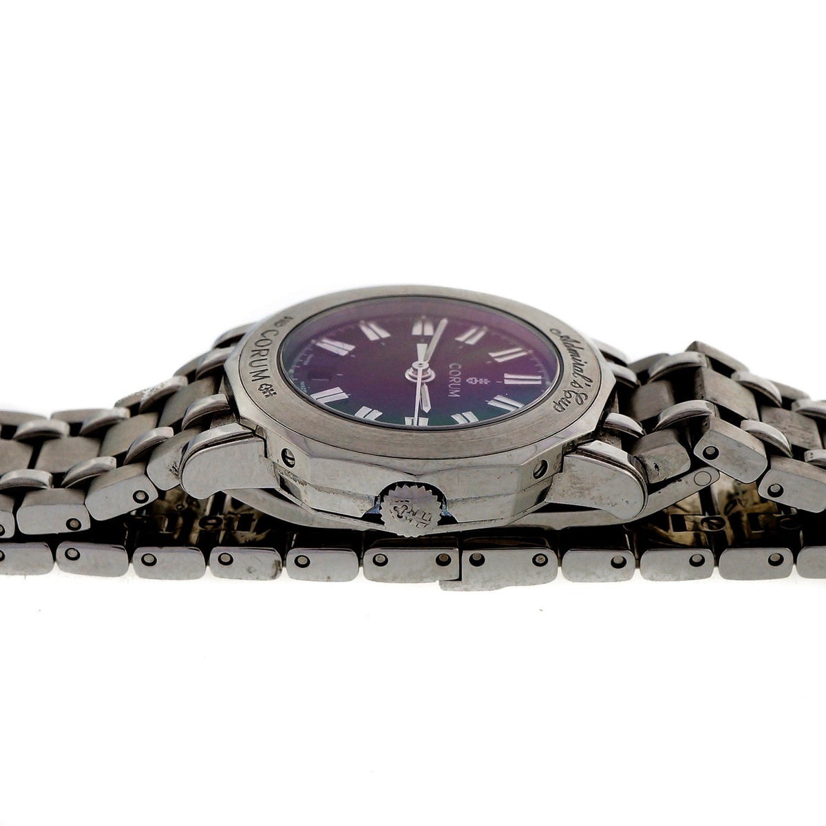 Ladies Corum Admirals Cup Wrist Watch Black Dial Quartz – image 4