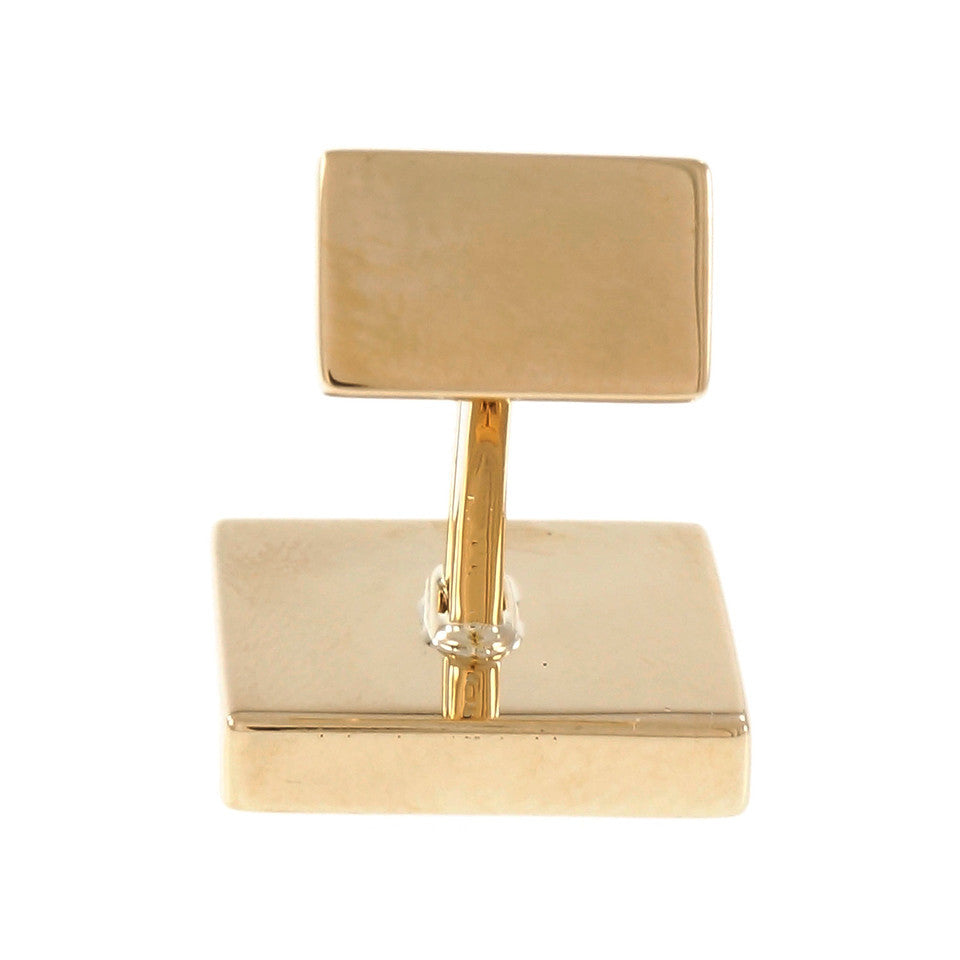 Vintage 18k Yellow Gold Opal Masonic Cufflinks, Italy, Circa 1960s – image 8