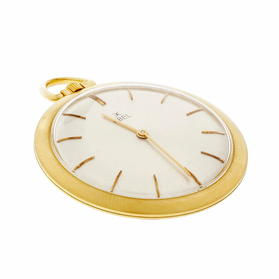Ebel Pocket Watch 18k Yellow Gold Manual Wind – image 4