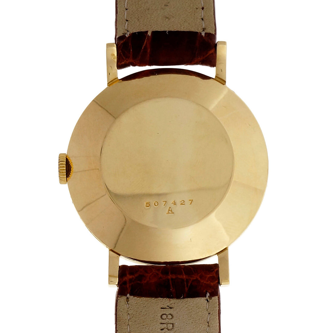 1960 Jager LeCoultre 18k P449/3 Manual Wind Strap Wrist Watch – image 3
