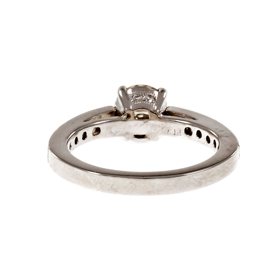 Peter Suchy Natural Brown Green Yellow Diamond Engagement Ring Platinum – image 12