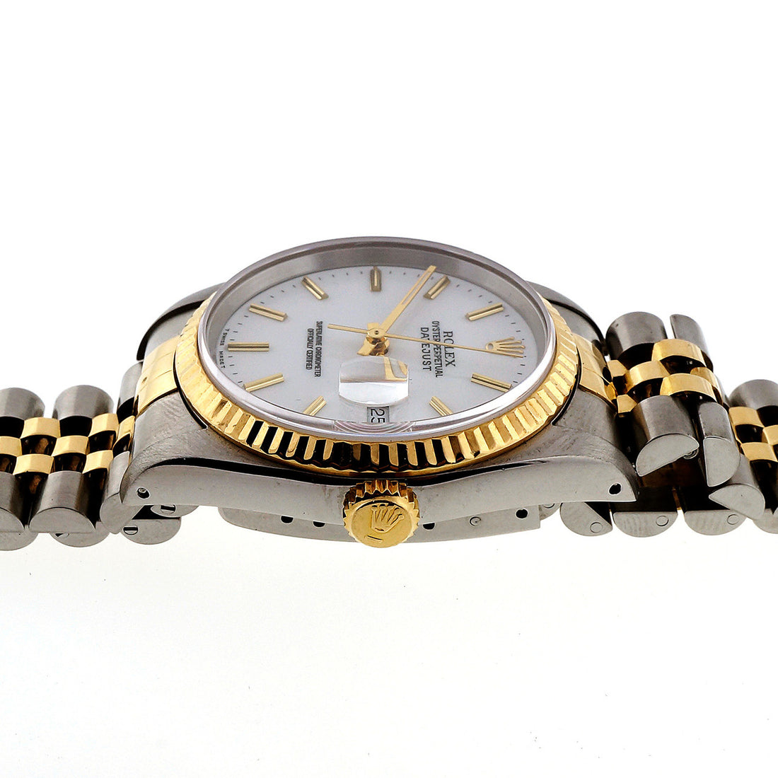 Men's Rolex Datejust 18k Steel 1992 16233 – image 4