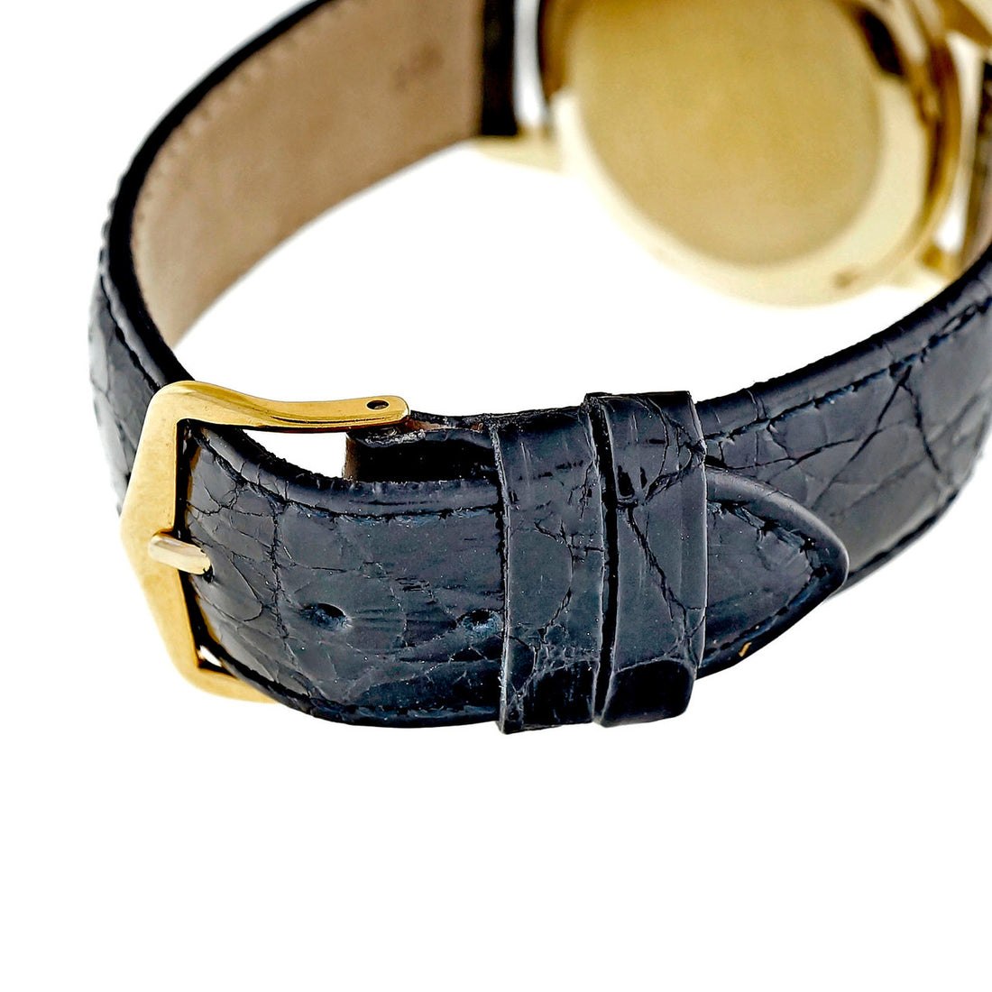 1960 Omega Seamaster Automatic 14k Yellow Gold Watch Custom Vivid Red Dial – image 5