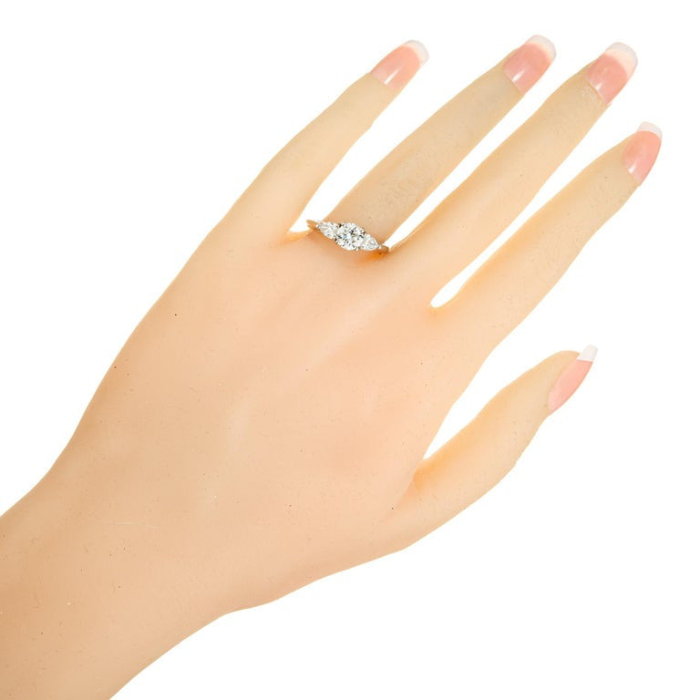 Peter Suchy GIA Certified .84 Carat Diamond Platinum Engagement Ring – image 6