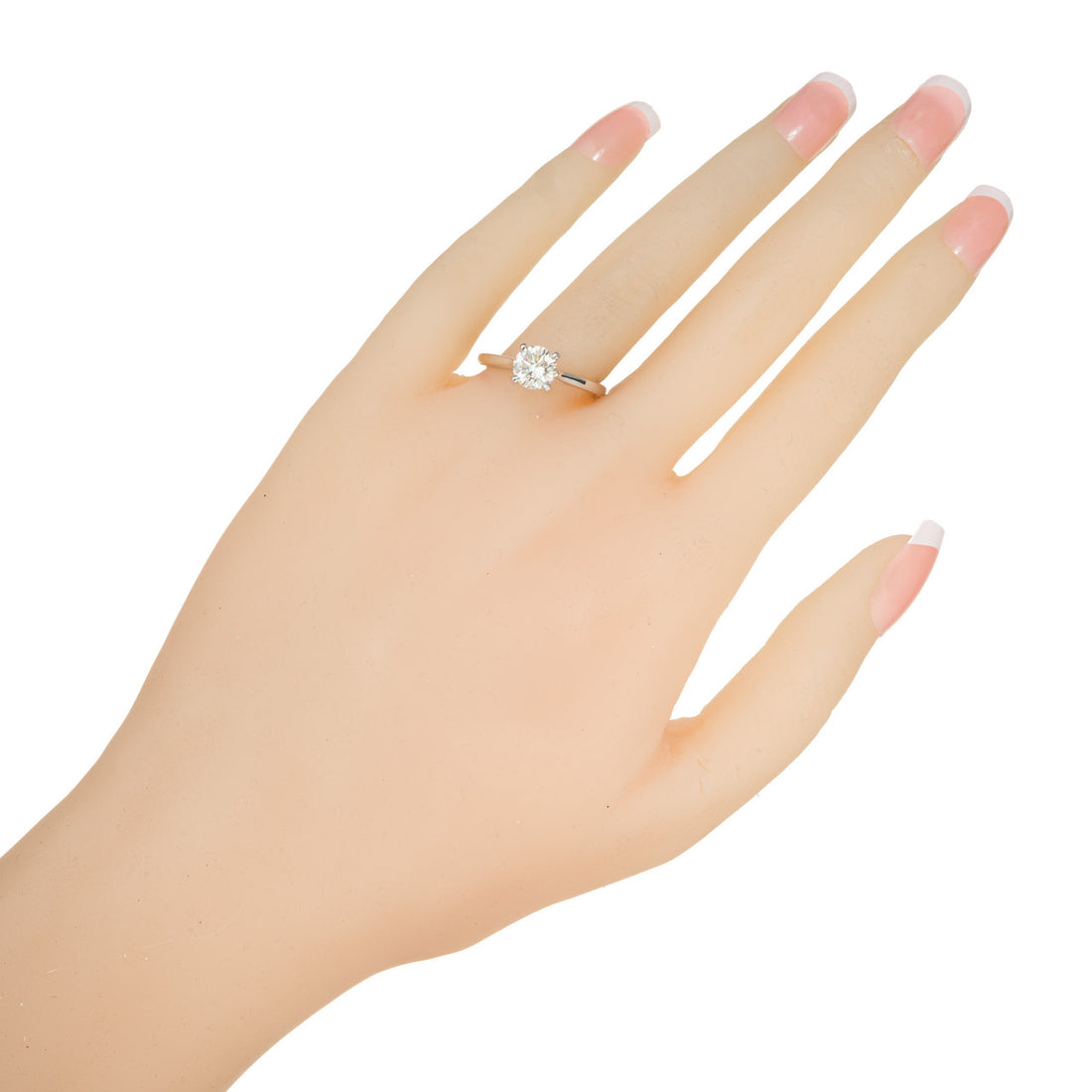 Peter Suchy GIA Certified 1.02 Carat Diamond Platinum Engagement Ring – image 6