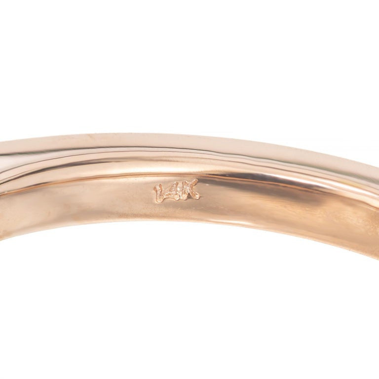 Peter Suchy GIA Certified 1.42 Carat Round Diamond Rose Gold Engagement Ring – image 7