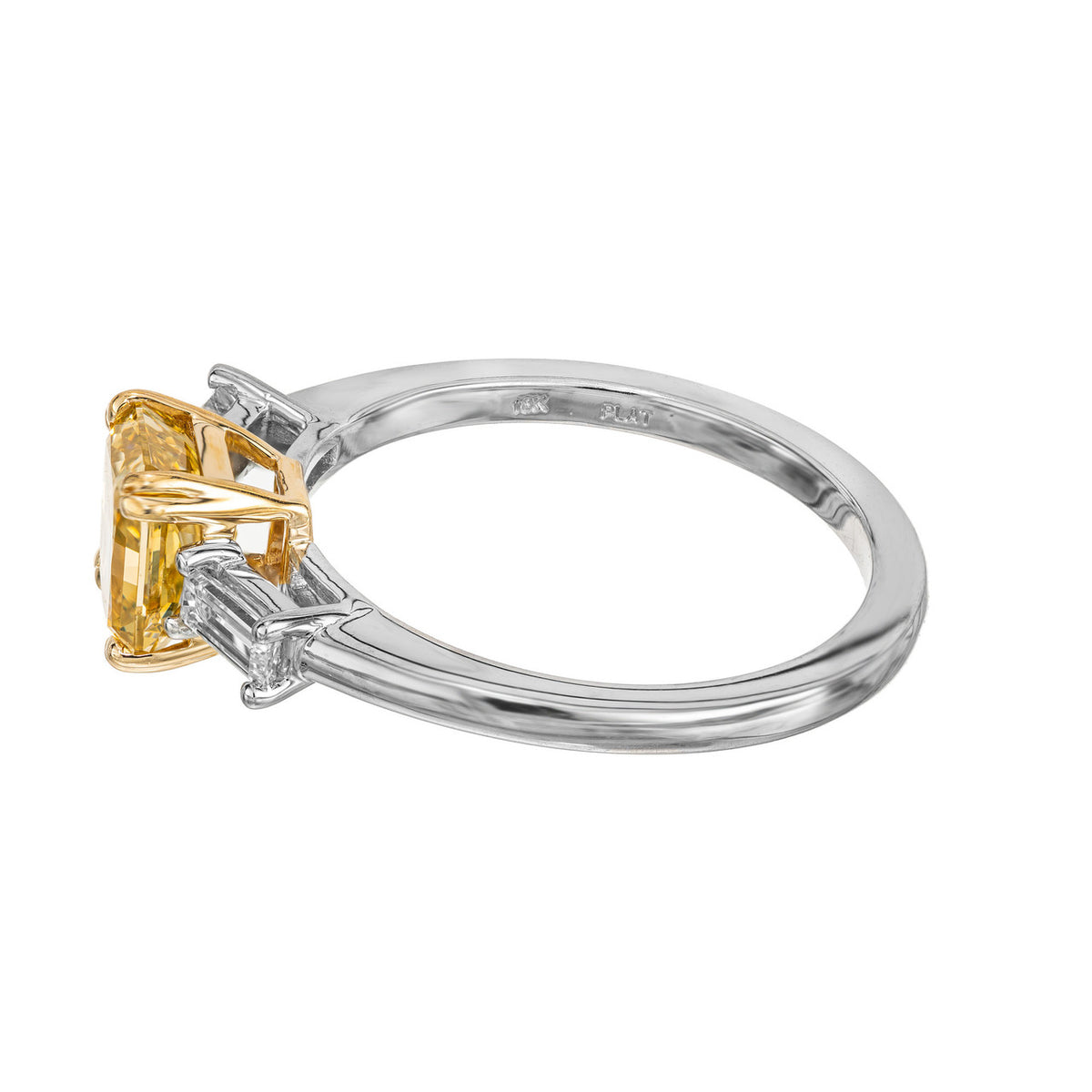 Peter Suchy GIA Certified 1.42 Carat Diamond Platinum Engagement Ring – image 5