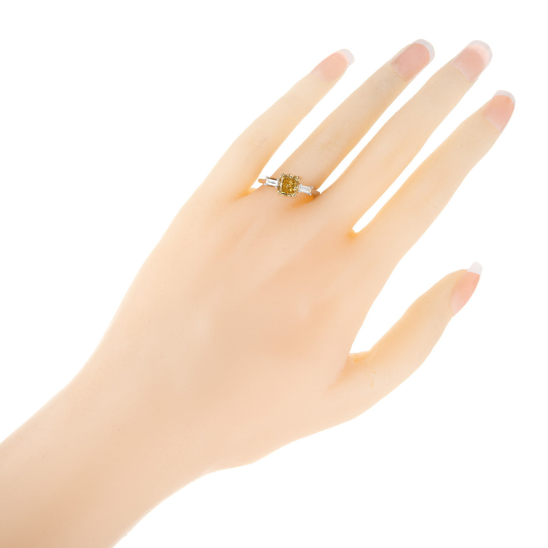 Peter Suchy GIA Certified 1.42 Carat Diamond Platinum Engagement Ring – image 8