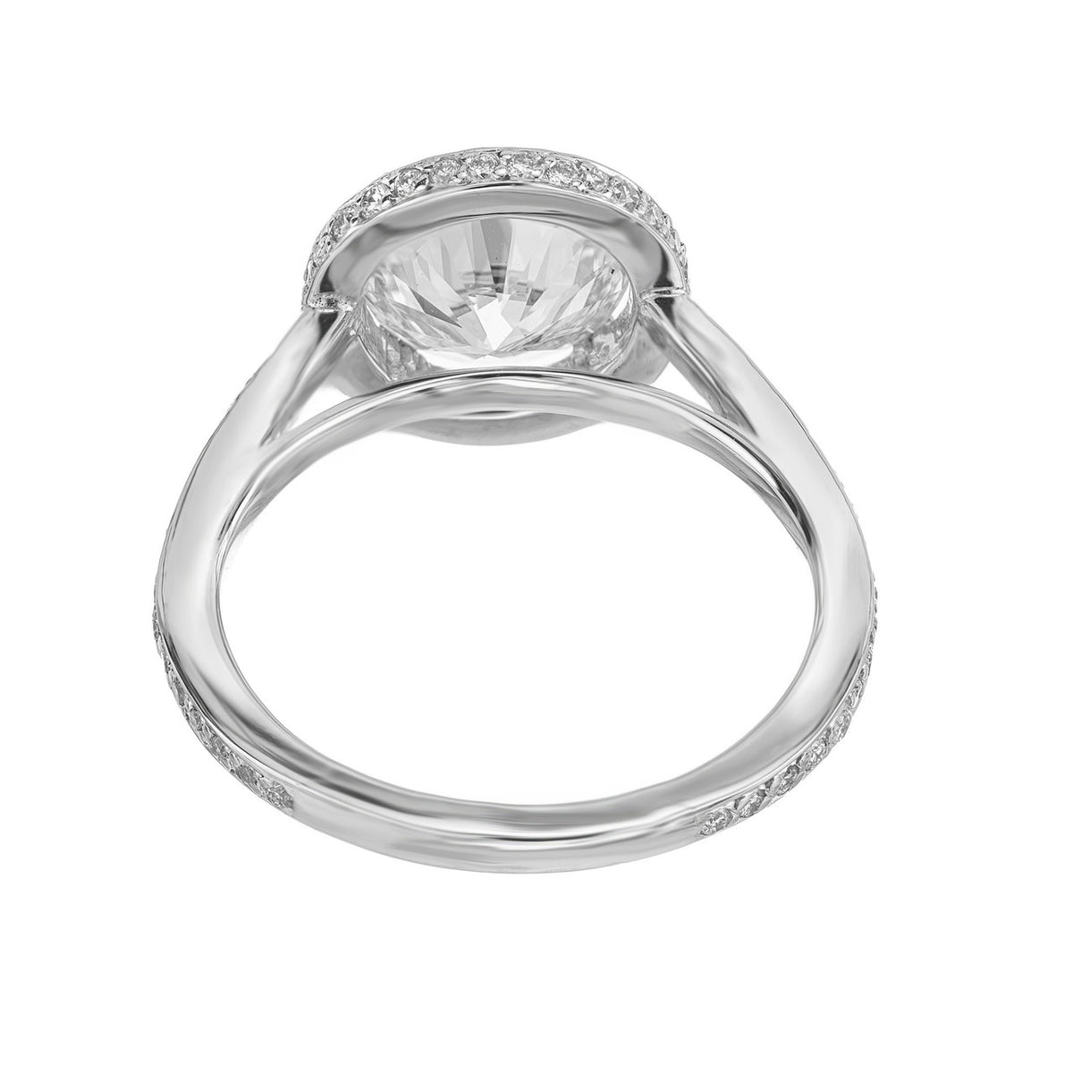2.09 Carat IGI Certified Lab Grown Diamond Platinum Engagement Ring – image 7