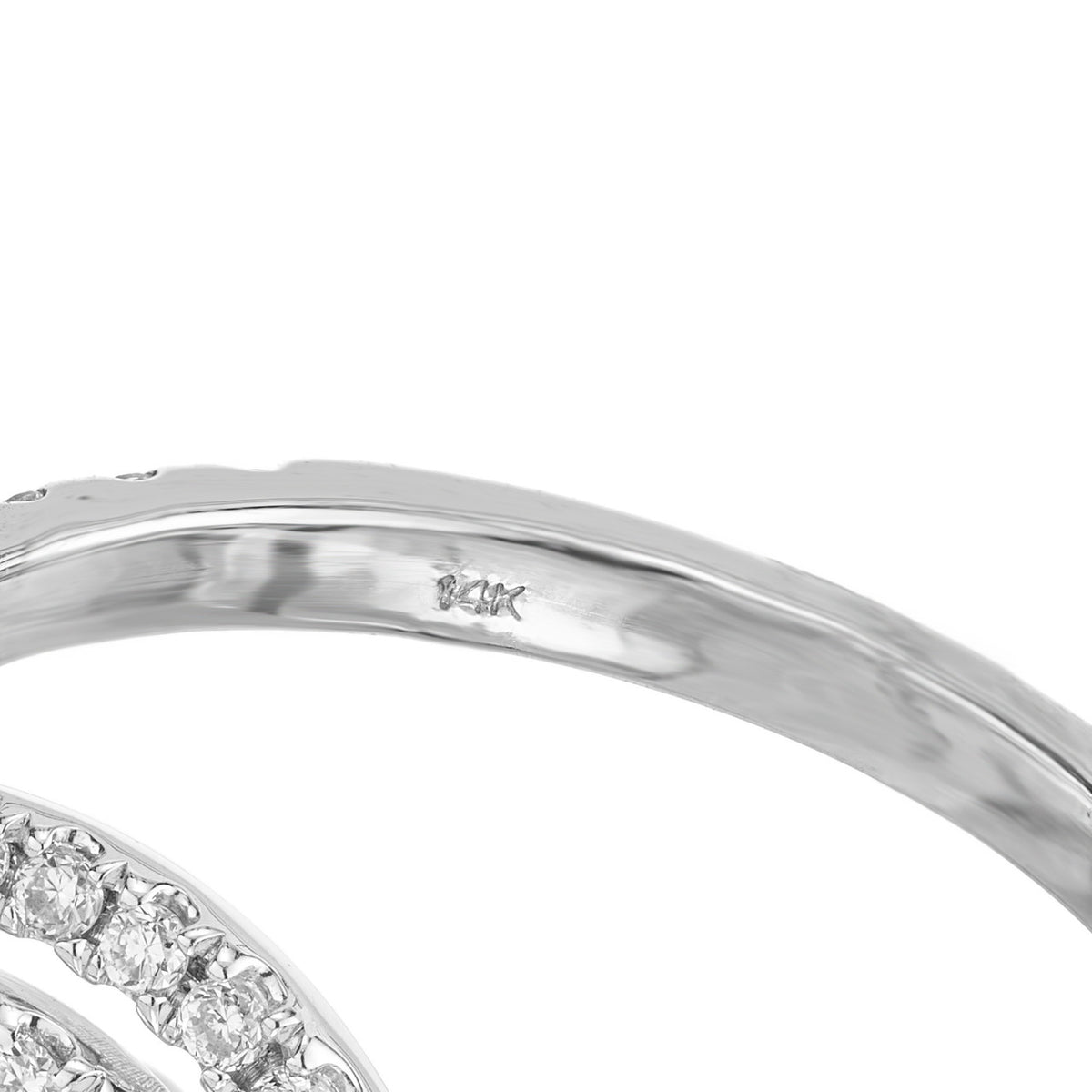 1.31 Carat Lab Grown Diamond Halo Engagement Ring – image 7