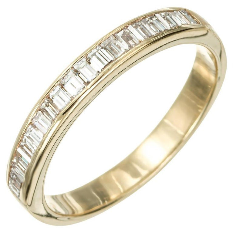 .40 Carat Diamond Yellow Gold Wedding Band Ring