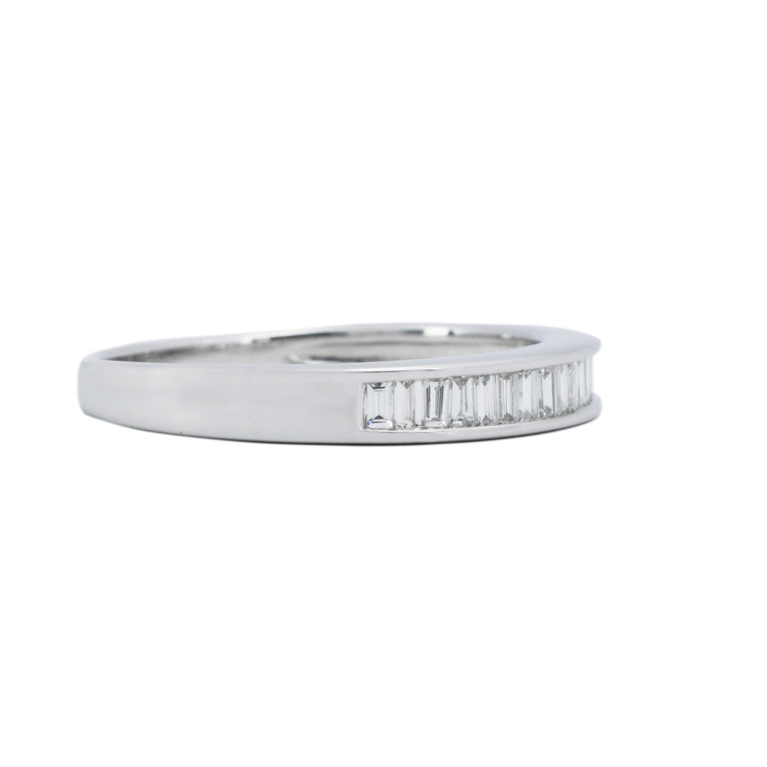 .43 Carat Diamond Platinum Wedding Band Ring – image 2