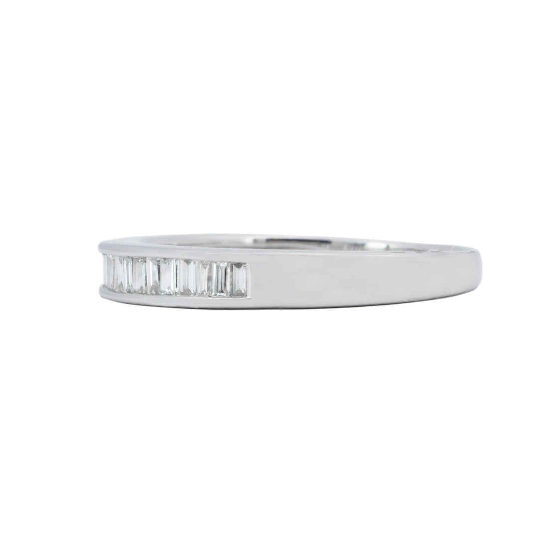.43 Carat Diamond Platinum Wedding Band Ring – image 3