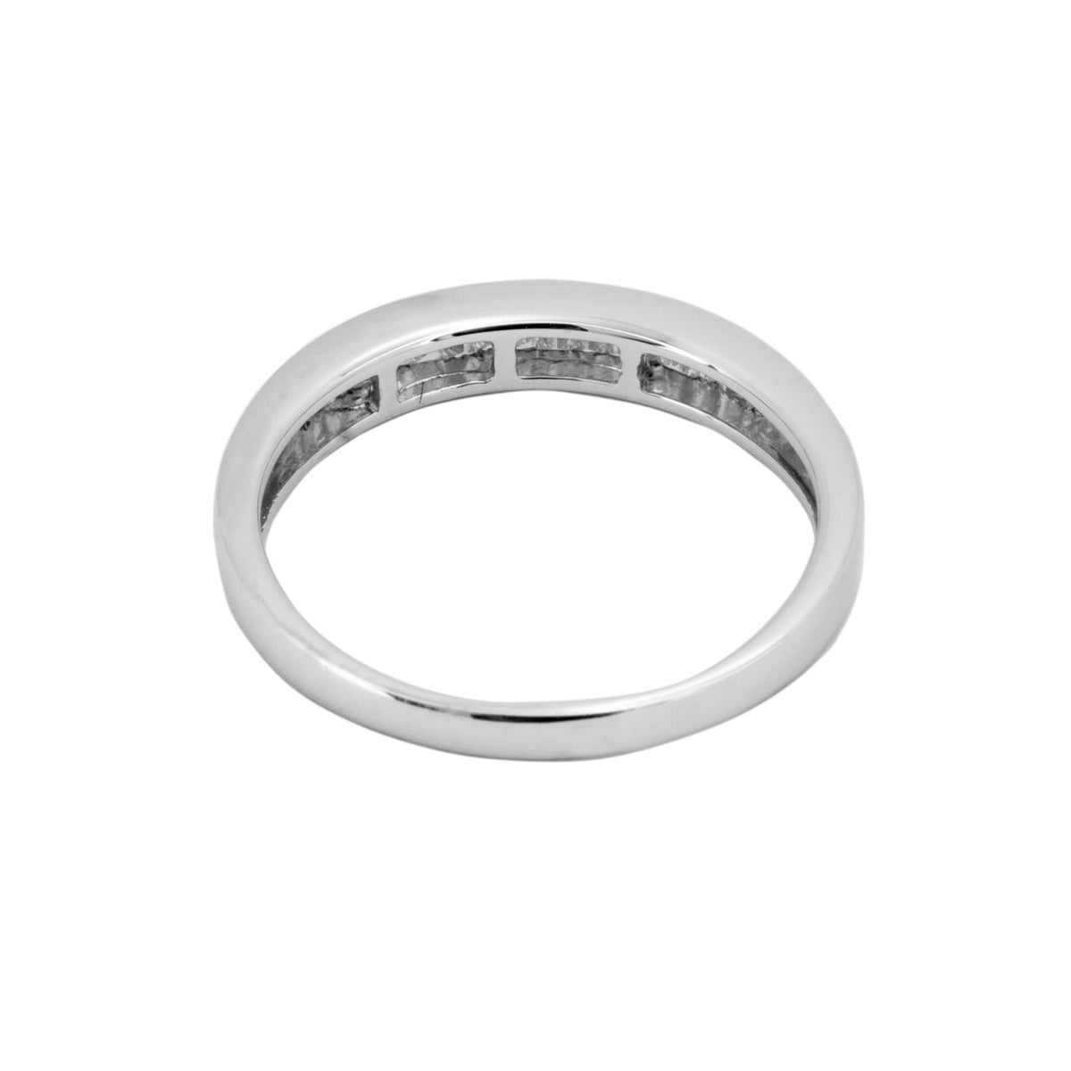 .43 Carat Diamond Platinum Wedding Band Ring – image 5