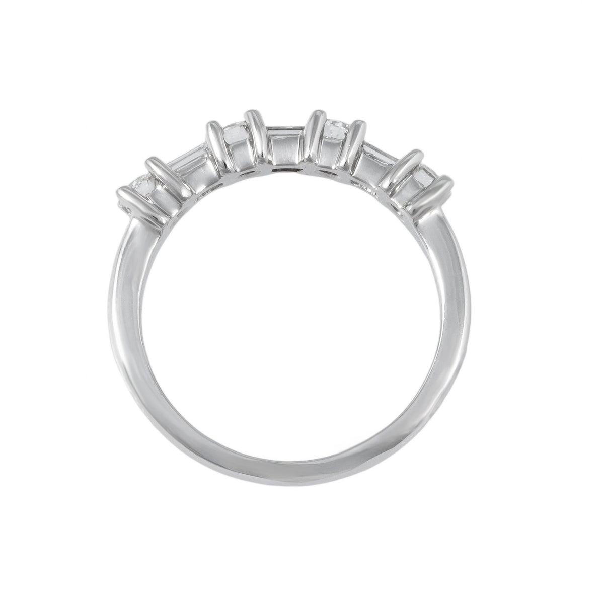 Martin Flyer .50 Carat Diamond Platinum Band Ring – image 3