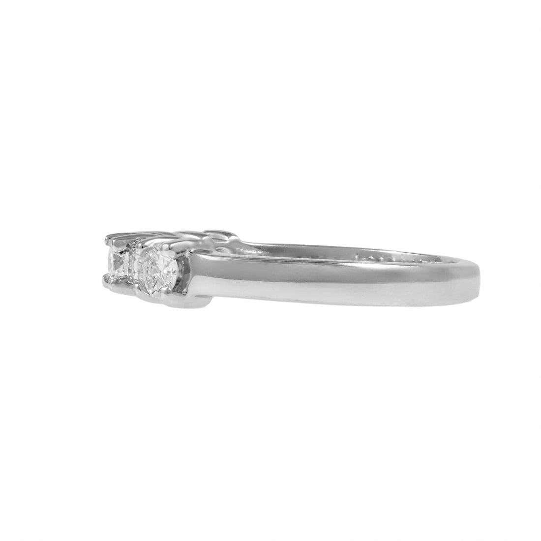 Martin Flyer .50 Carat Diamond Platinum Band Ring – image 5