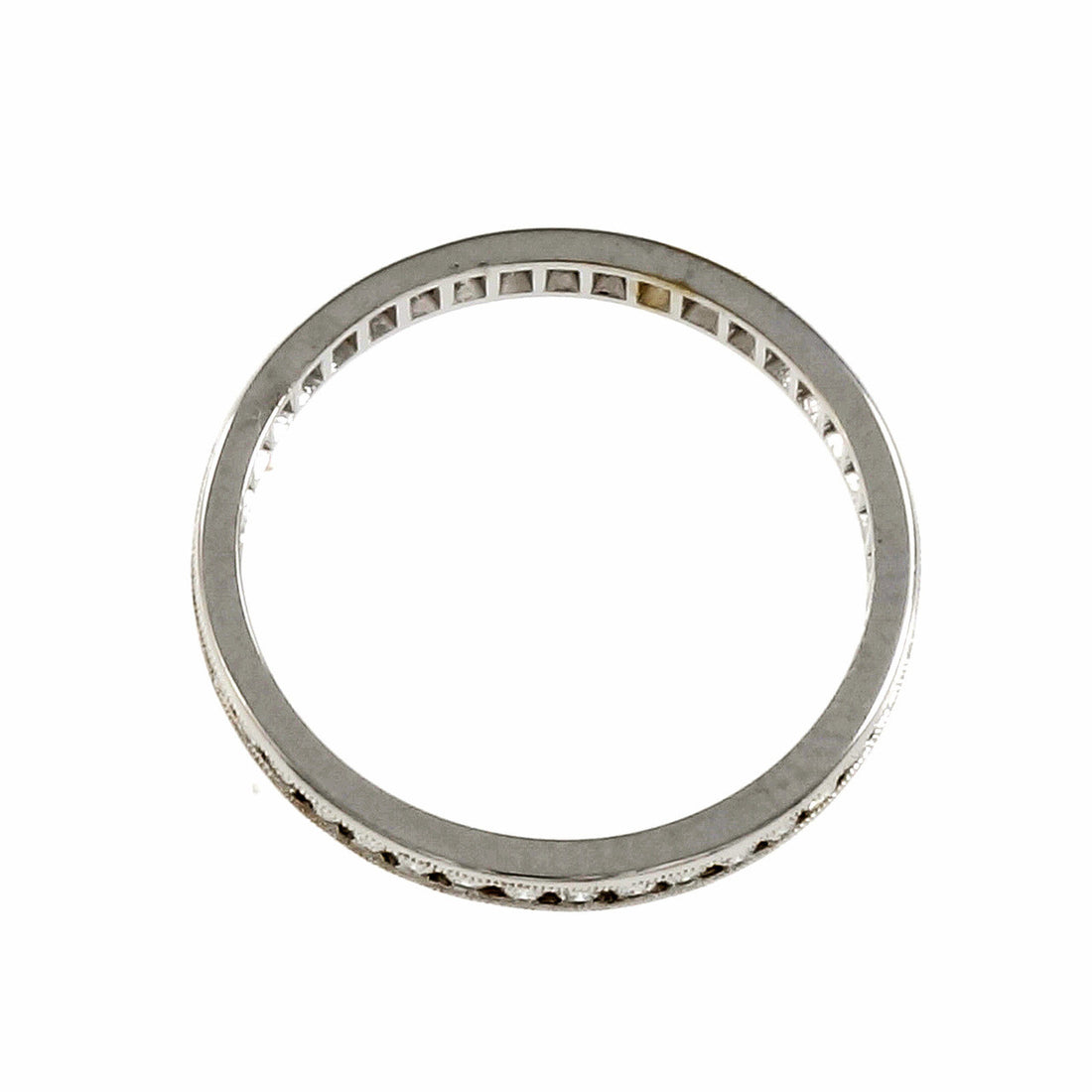 Peter Suchy Channel Set Diamond Band Eternity Ring 18k White Gold – image 5