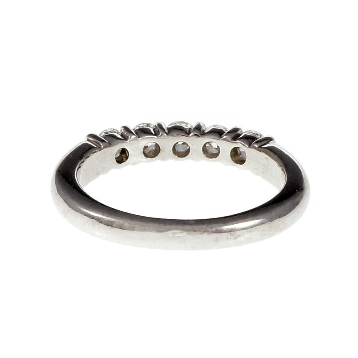 Peter Suchy Bar Set 5 Diamond Wedding Band Ring Platinum – image 4