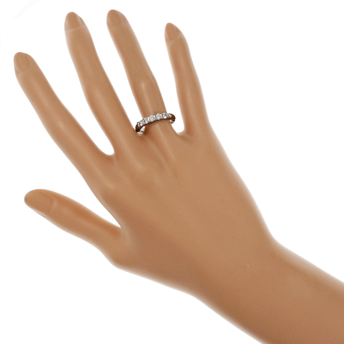 Peter Suchy Bar Set 5 Diamond Wedding Band Ring Platinum – image 6