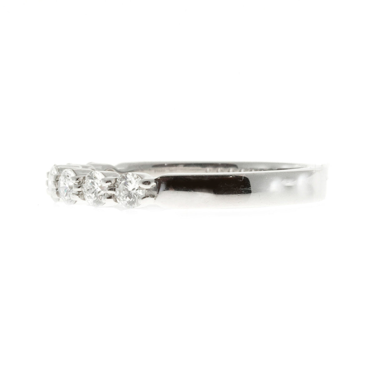Vintage New Die Struck Common Prong .56CT Ideal Cut Diamond Ring Size 7 – image 5