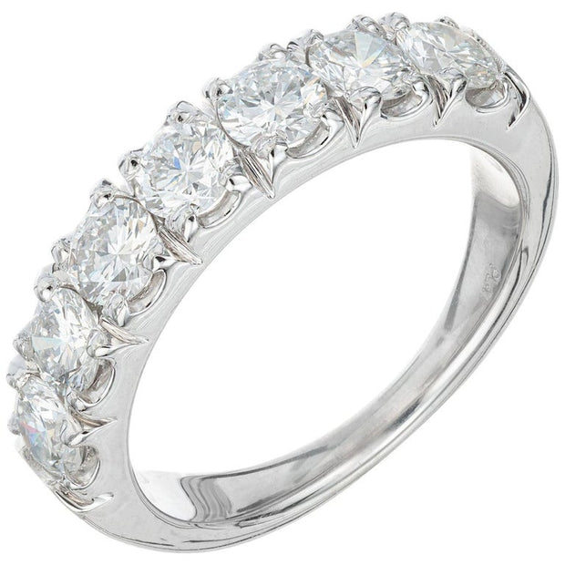 Peter Suchy 1.40 Carat Diamond Platinum Wedding Band