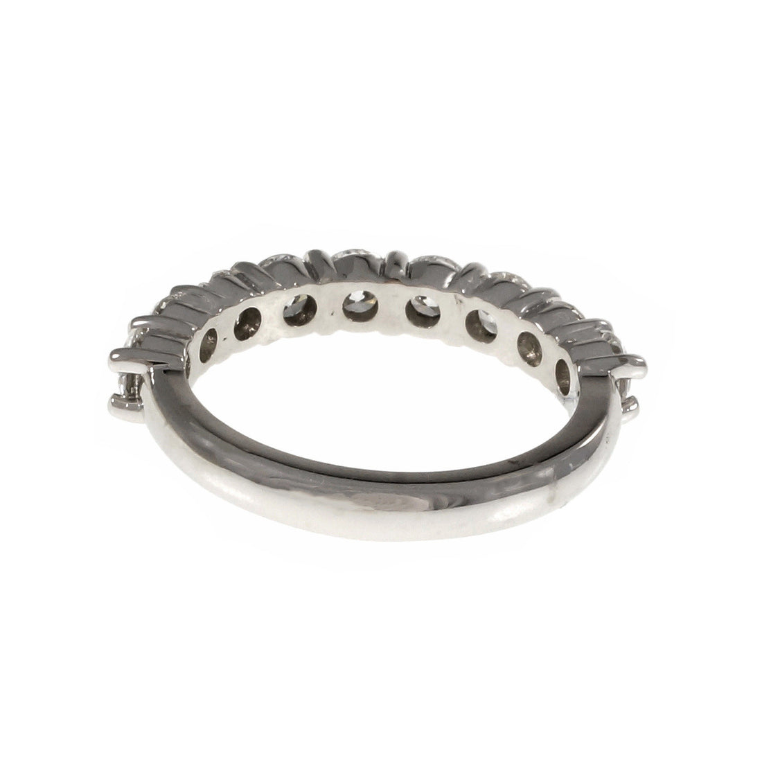 Peter Suchy Common Prong Diamond Wedding Band Ring Platinum – image 4