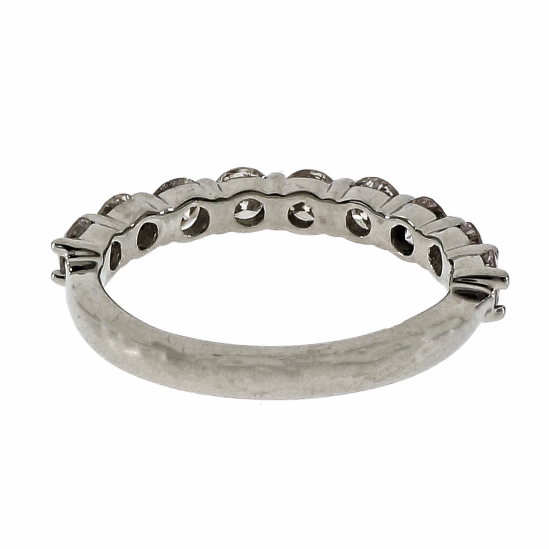 Peter Suchy Common Prong 1.22ct Diamond Ring Wedding Band Platinum – image 5