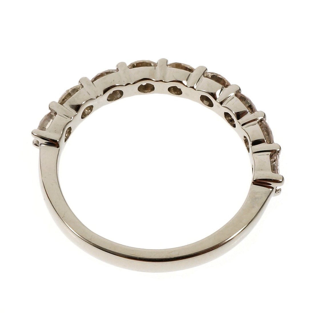 Peter Suchy Common Prong 1.22ct Diamond Ring Wedding Band Platinum – image 6