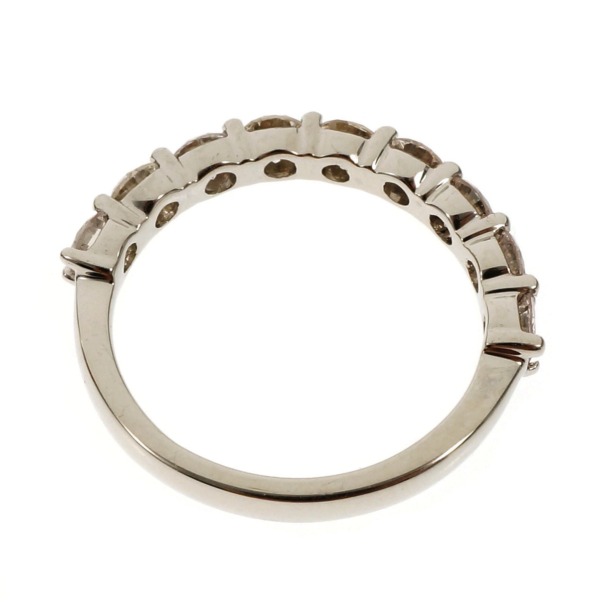 Peter Suchy Common Prong 1.22ct Diamond Ring Wedding Band Platinum – image 6