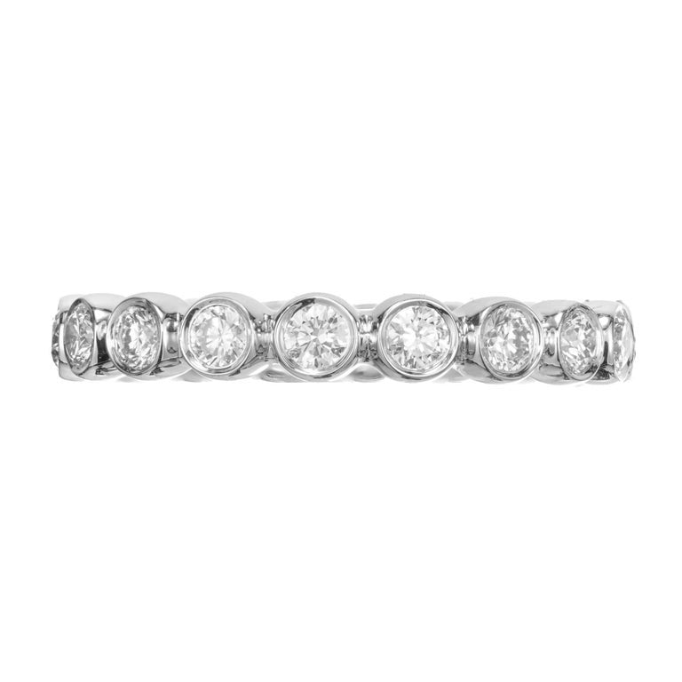 Peter Suchy .88 Carat Diamond Eternity Ring – image 2