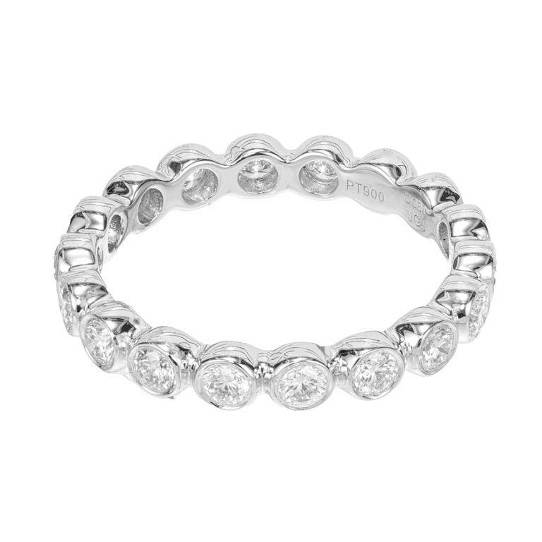 Peter Suchy .88 Carat Diamond Eternity Ring – image 4