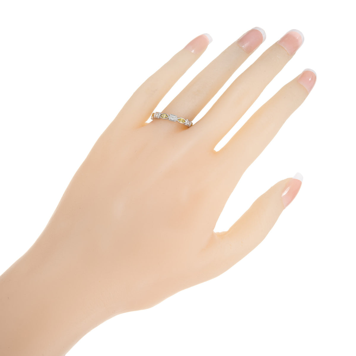 .50 Carat Diamond Platinum Eternity Wedding Band Ring – image 4