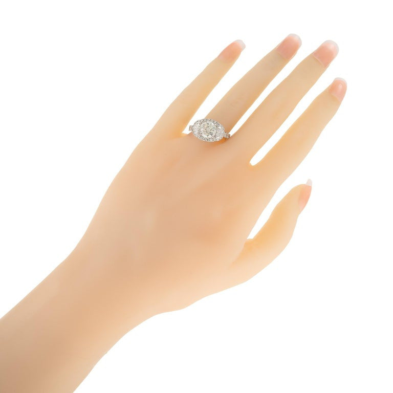 Peter Suchy GIA 2.01 Carat Diamond Platinum Engagement Ring – image 8