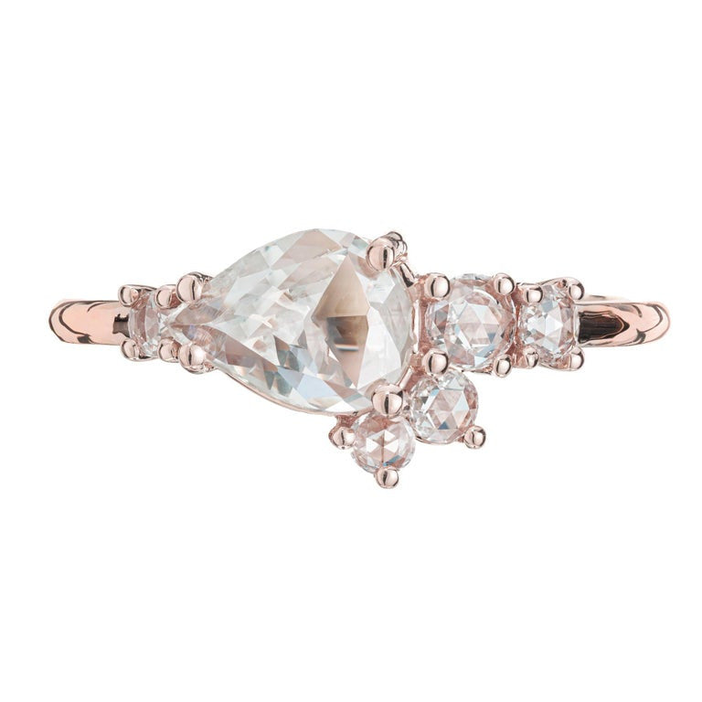 Peter Suchy GIA Certified .55 Carat Diamond Rose Gold Engagement Ring – image 2