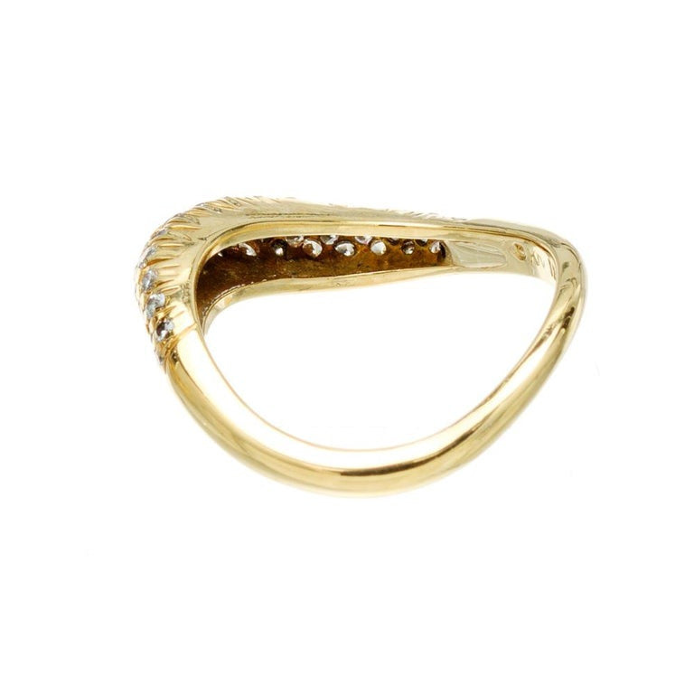 Kurt Wayne .63 Carat Diamond Yellow Gold Pave Band Ring – image 4